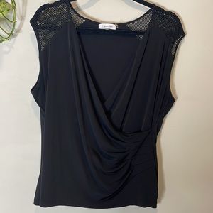 Calvin Klein BLACK TOP size 0X